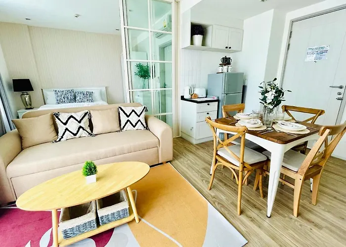 Summer Huahin Condo 506,Mountainview,Near Beach&Cicada, Beautiful Pool