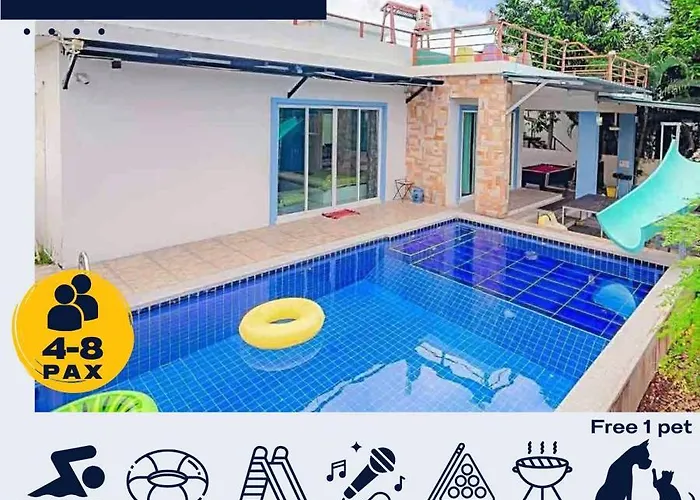 เรนโบว์ ปาร์ตี้ หัวหิน พูลวิลล่า Rainbow Party Hua-Hin Poolvilla