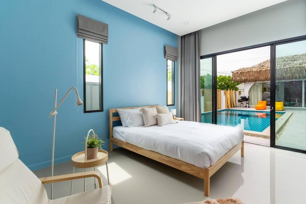 Huahin◆paimai Poolvilla◆4br◆karaoke By น้องมังคุด Biệt thự *