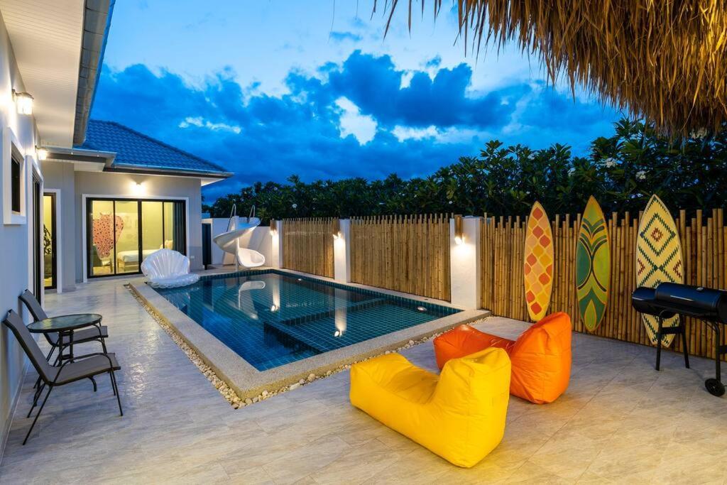Biệt thự Huahin◆paimai Poolvilla◆4br◆karaoke By น้องมังคุด Hua Hin