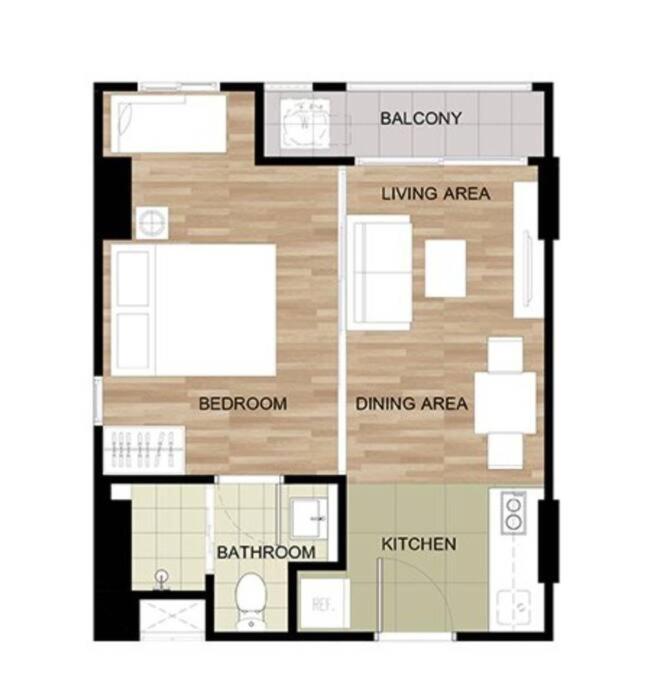 1 Bedroom Pool View Near Beach, Cicada * Hua Hin