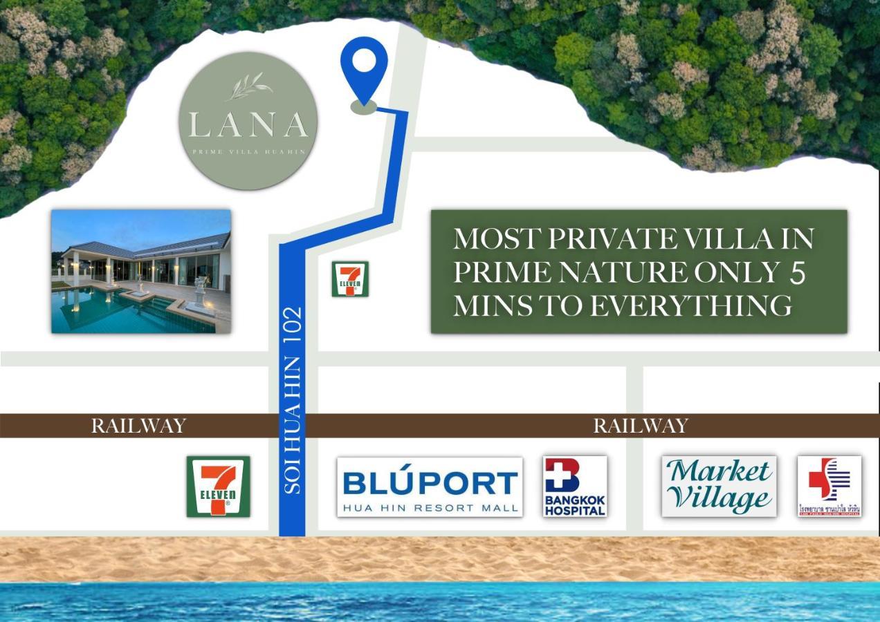 Villa Luxurious 4-bedroom Pool With Best Mountain Views Hua Hin