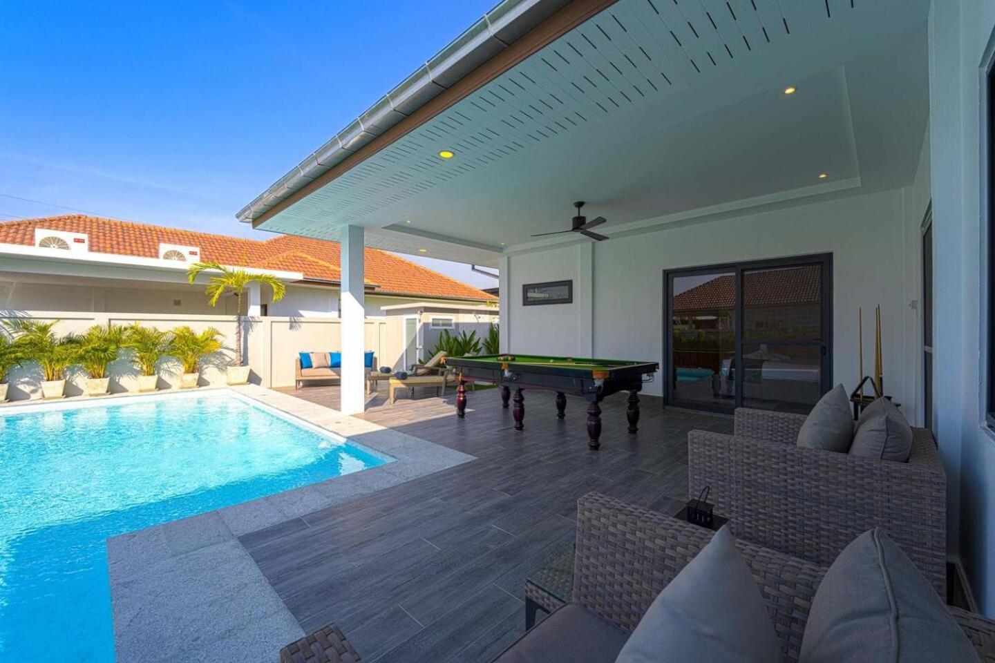Modern 3 Bedroom Private Pool Ml7 Villa Hua Hin