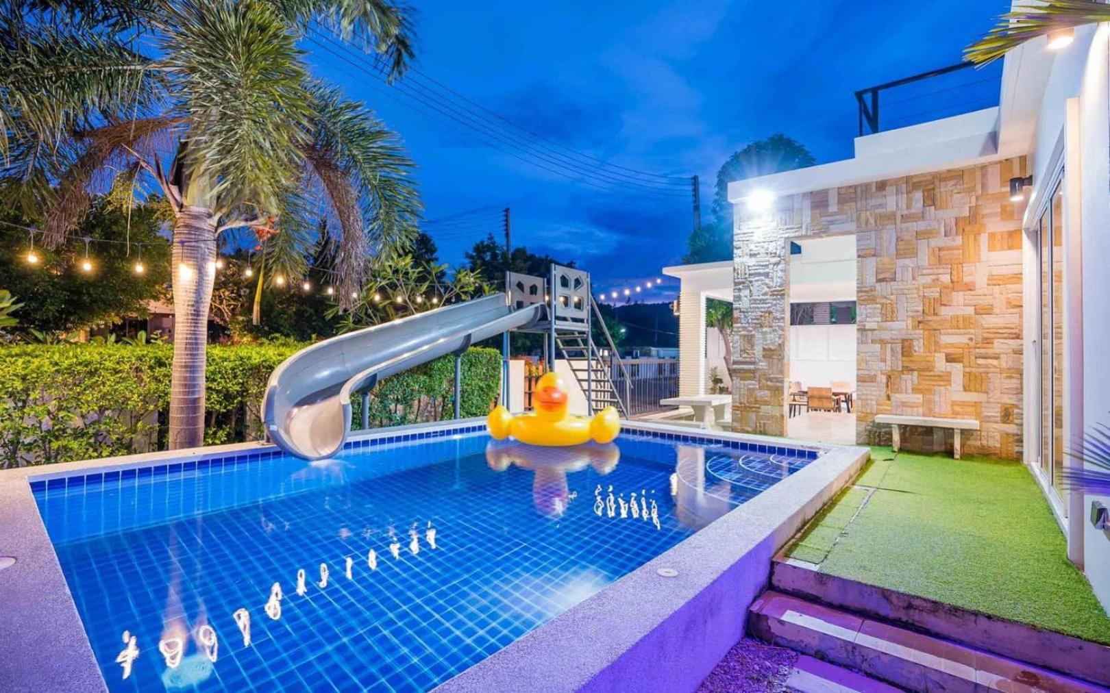 Villa บ้านสไลเดอร์ 4 ห้องนอน Hua Hin