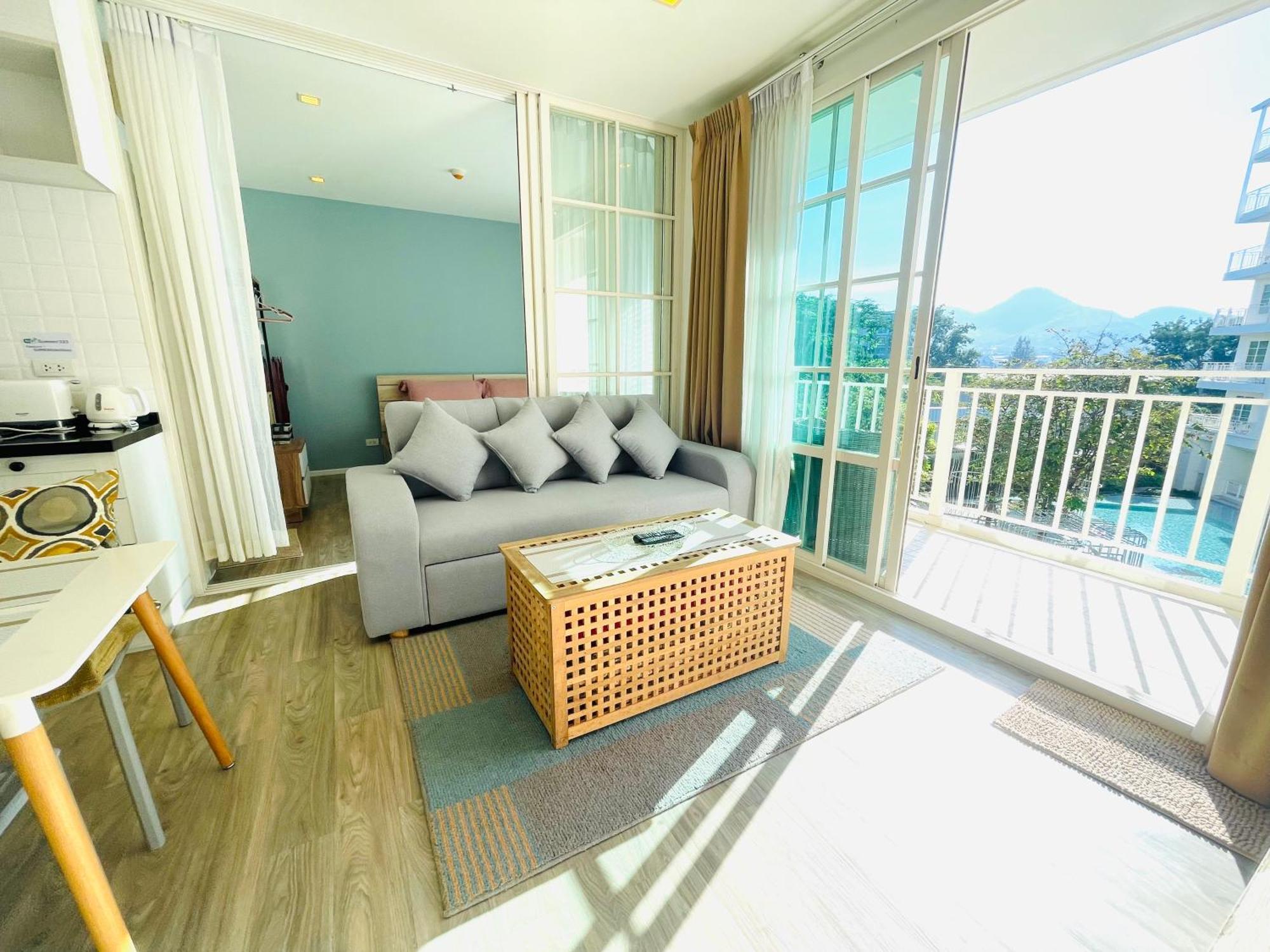 Summer 323,near Beach&cicada,beautiful Swimming Pool Appartement *