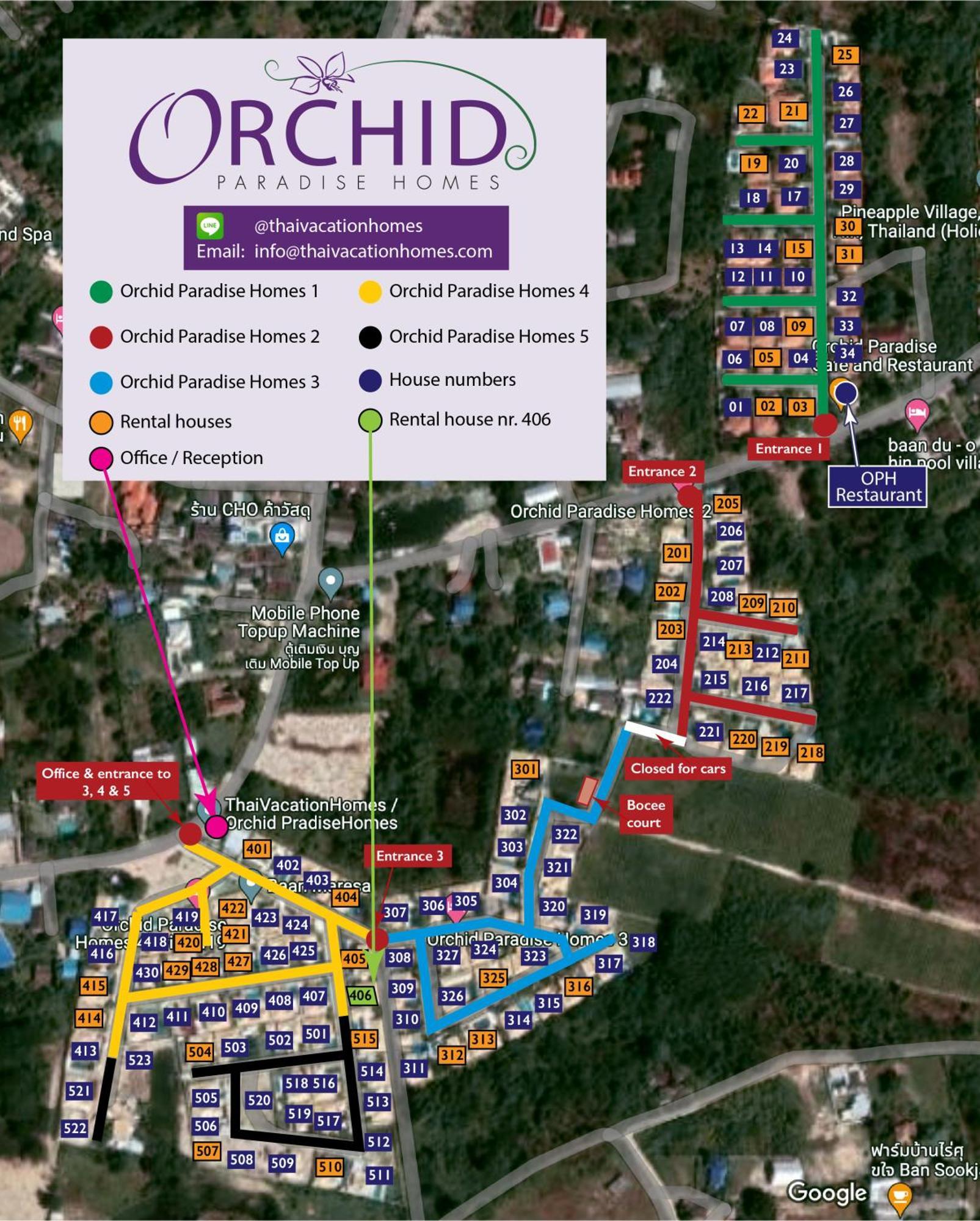 Orchid Paradise Homes Opv 406 Hua Hin
