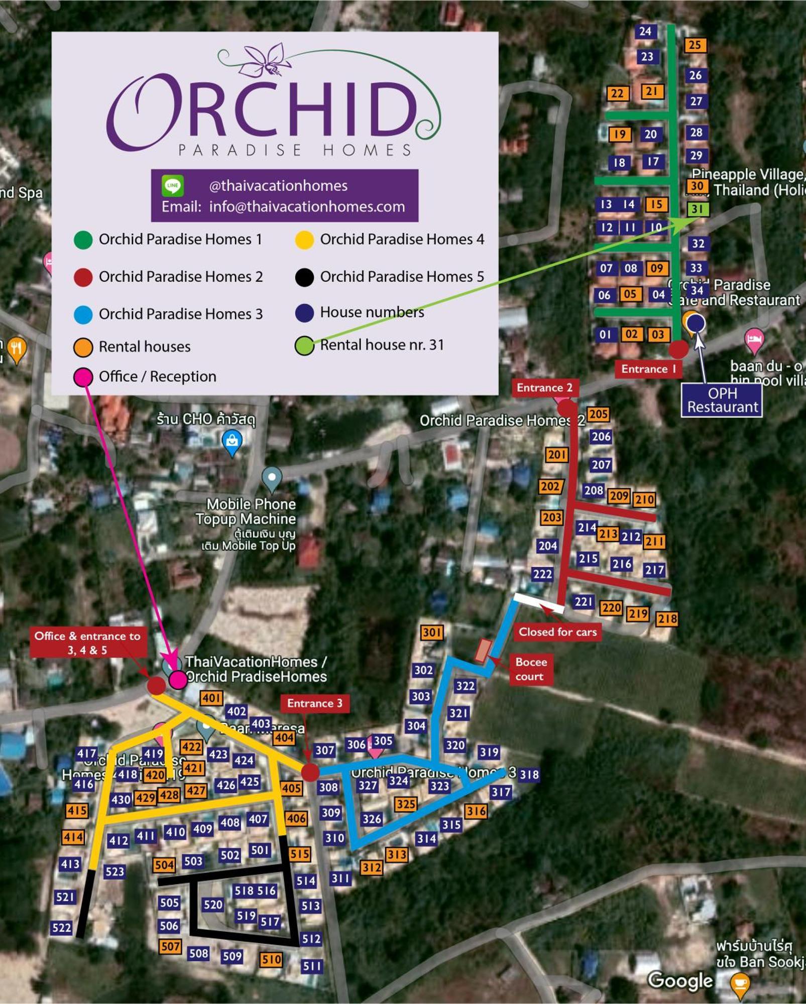 Orchid Paradise Homes Opv 31 Vila Hua Hin