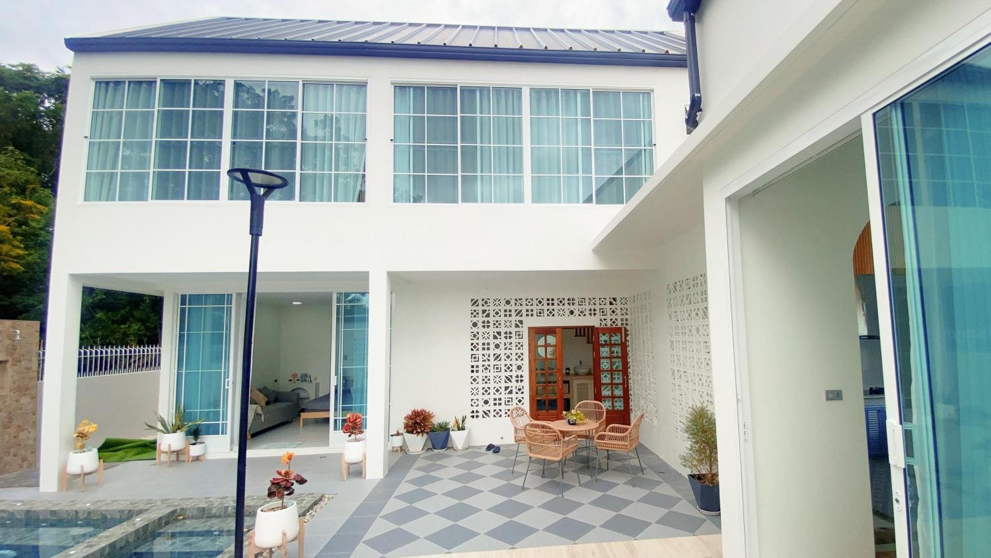 Villa House Nordic Style,pool Villa,big Terrance Hua Hin