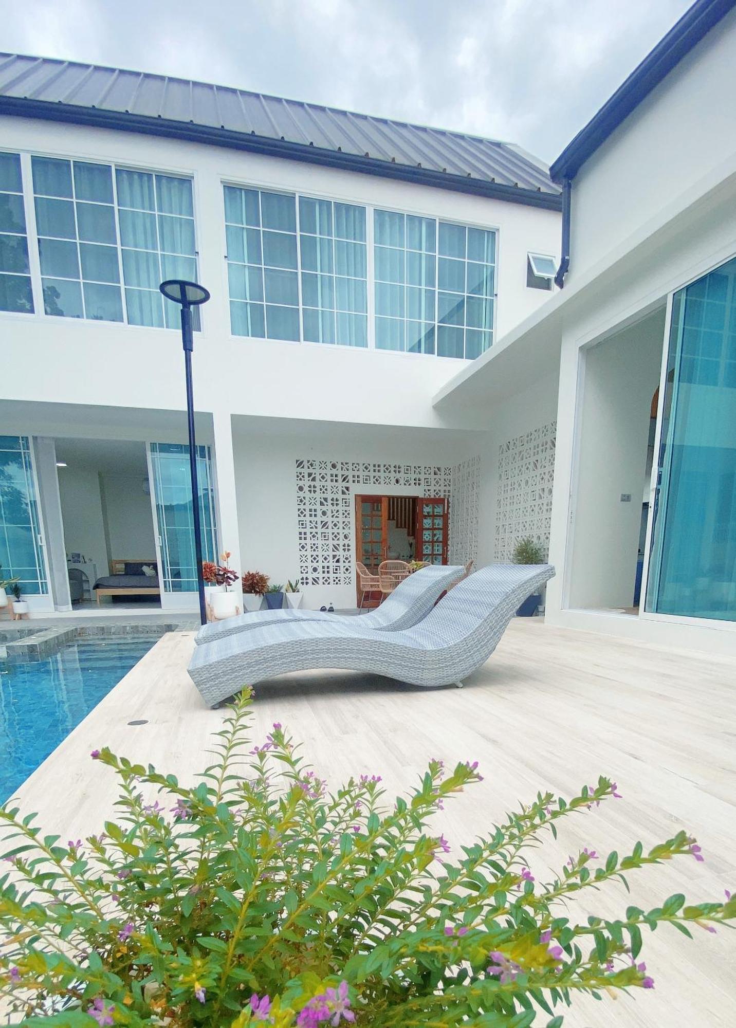 Villa House Nordic Style,pool Villa,big Terrance *