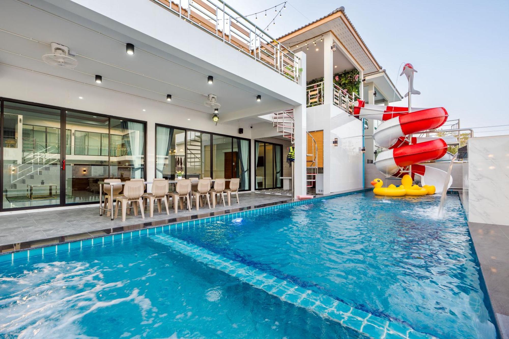 บ้านพัก Blue Club Pool Villa *