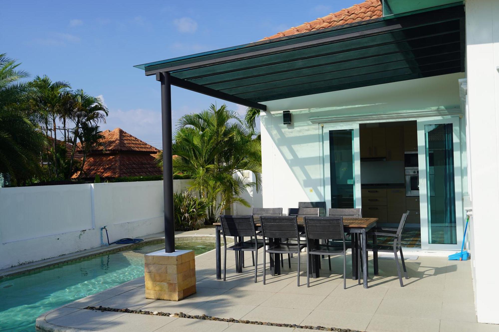 Villa Cozy 4-bedroom Pool Villa, Black Mountain Golf Course, Orchid Paradise Home,hua Hin
