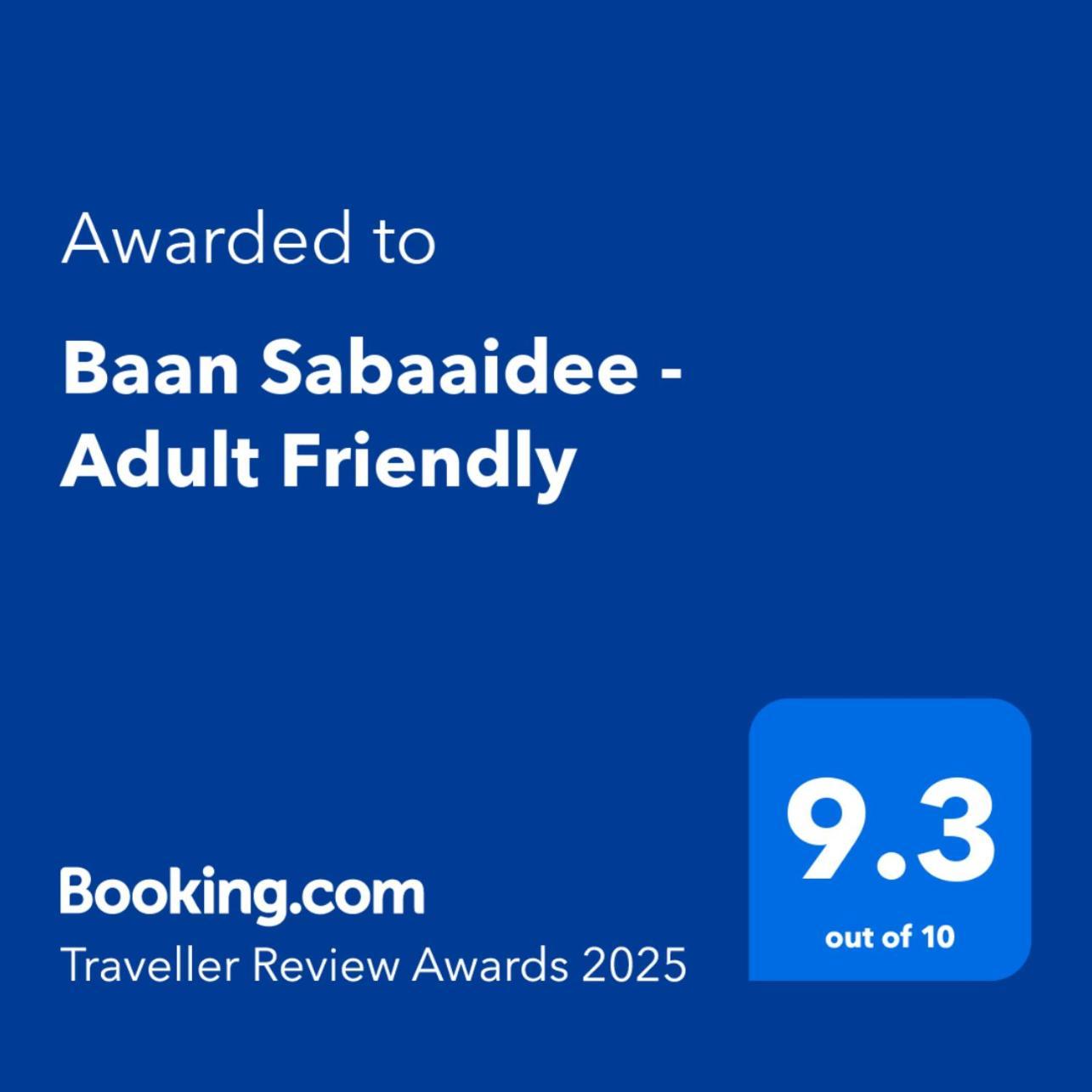 Hotel Baan Sabaaidee - Adult Friendly