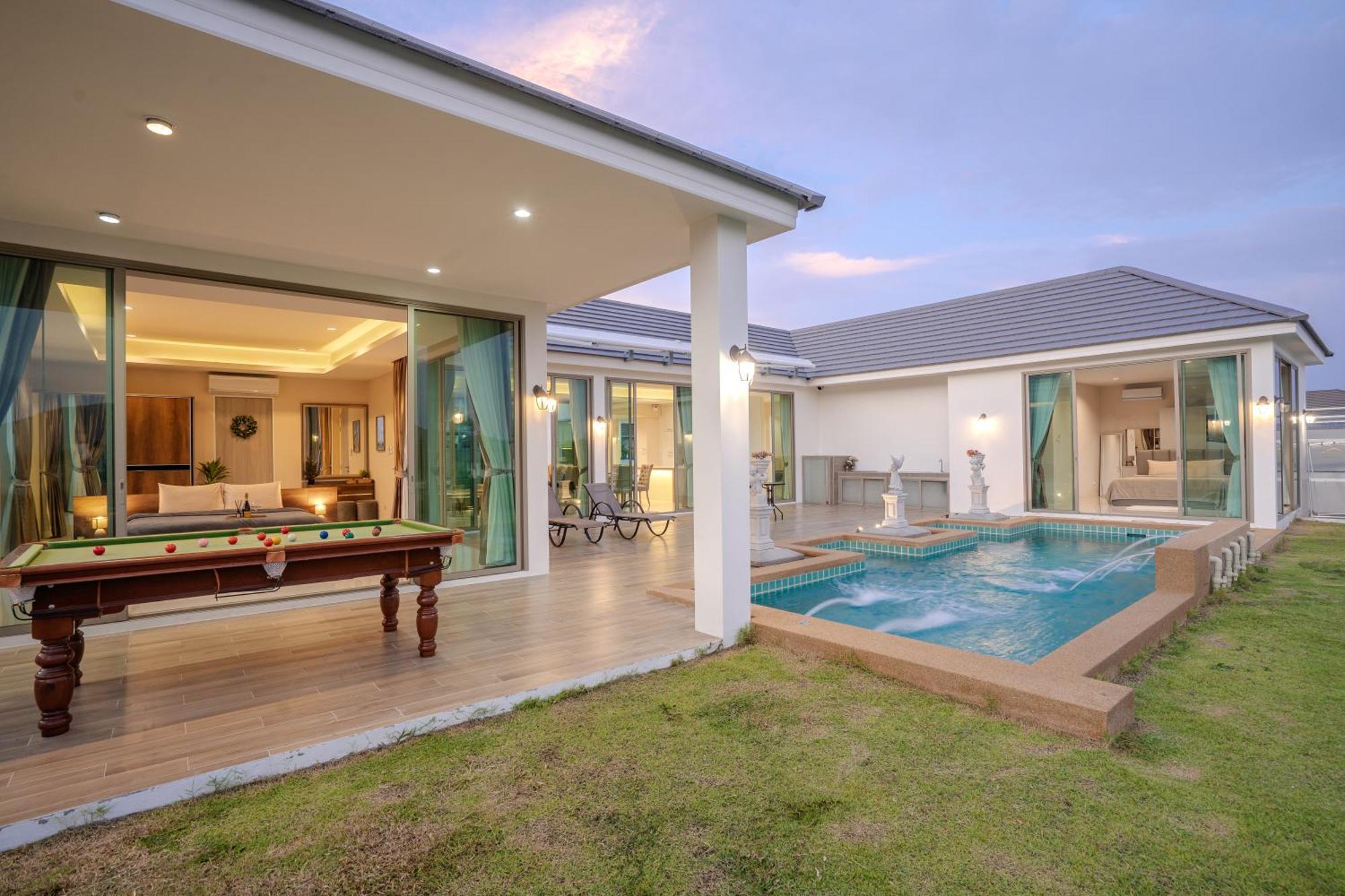 Prime Twilight 4-bedroom Pool With Mountains * Hua Hin