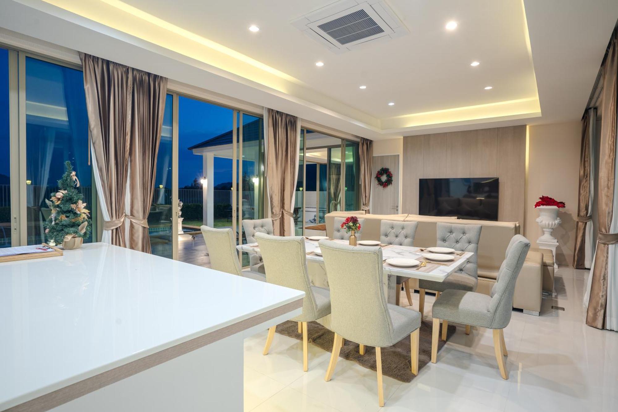Prime Twilight 4-bedroom Pool With Mountains * Hua Hin