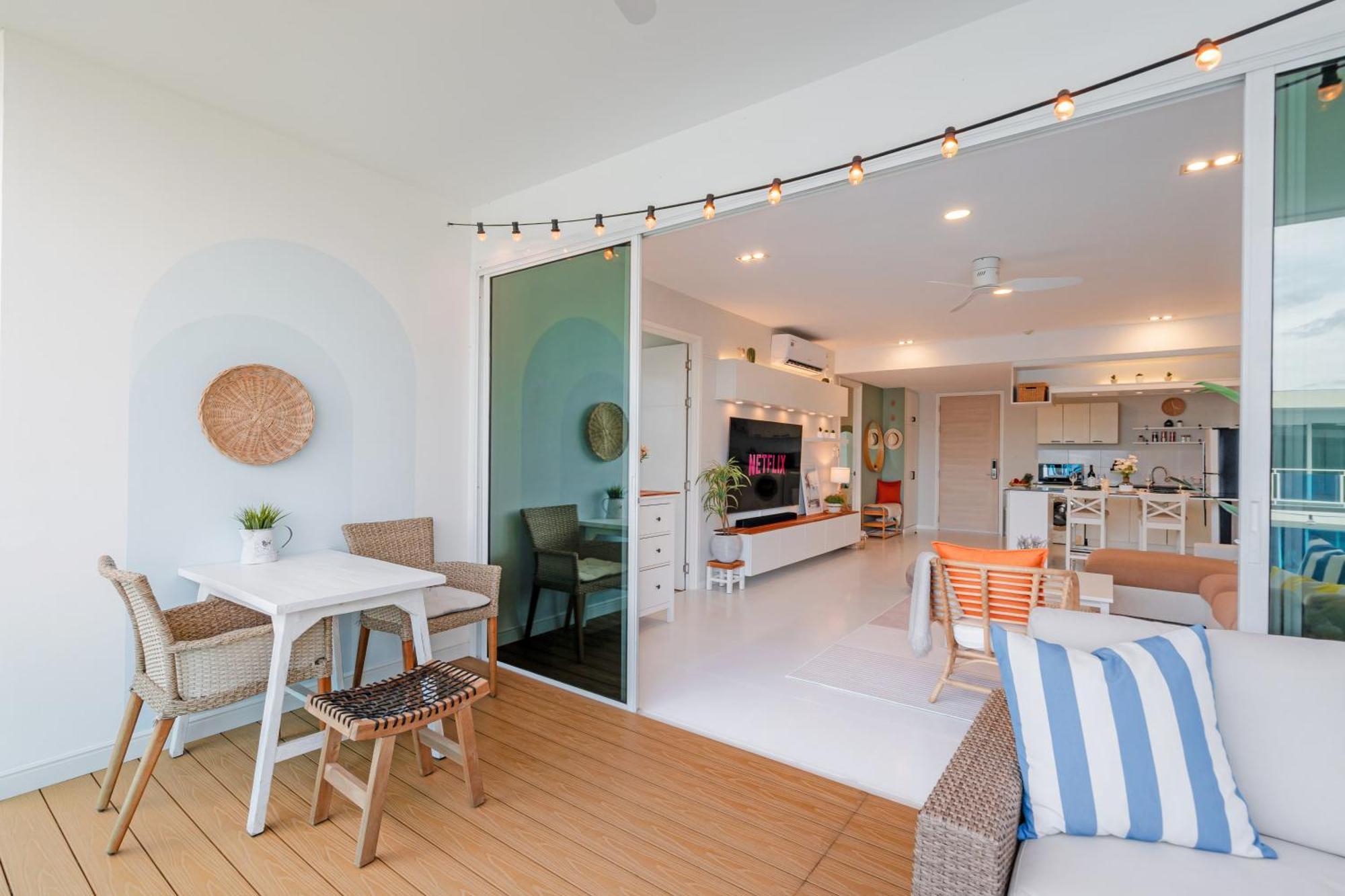 My - Floor, 104m2, Terrace, 8 Pools, 5 Min & Cicada * Hua Hin