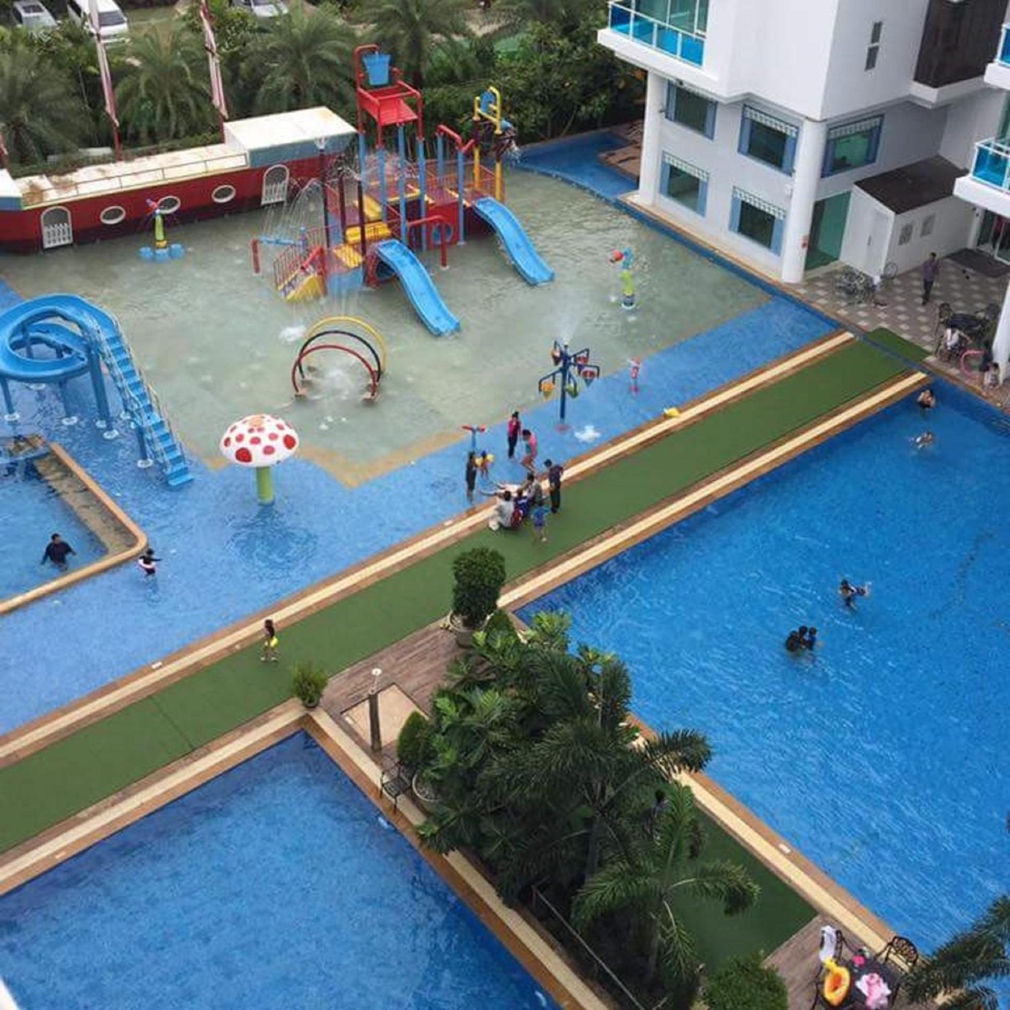 Myresort Waterpark Bunkbed Family Poolview