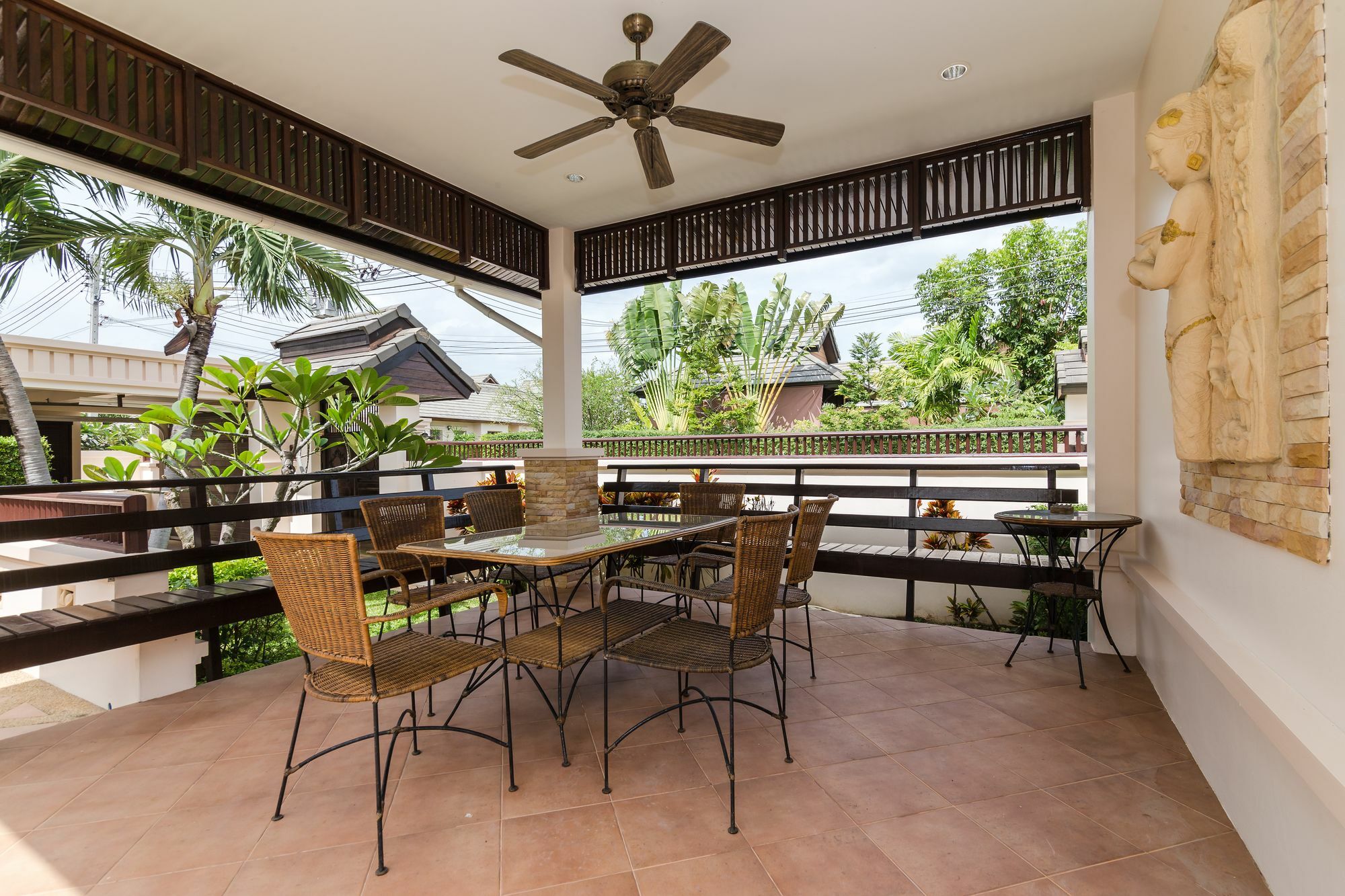 4 Bedroom Private Bali Style Hh1 * Hua Hin