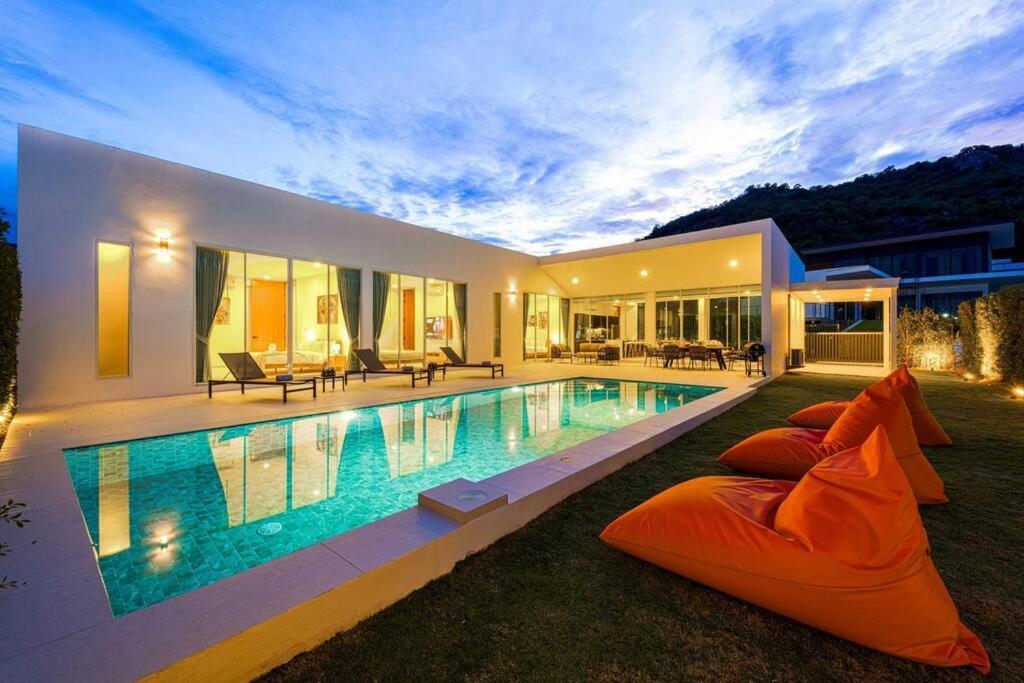 Vakantiehuis Modern 4 Bed Private Pool - Kh-b6 Hua Hin